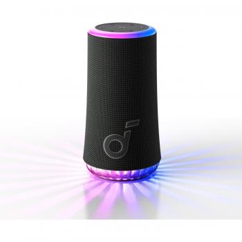 Soundcore Glow Portable Speaker with Synchronized Light Show - Black