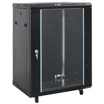 15U 19 Black Network Cabinet IP20 53x40x80 cm