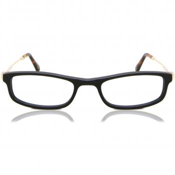 Gafas Anti-Azules Rectángulo Montura Completa Plástico Negras Armazones para Mujer - SmartBuy Collection
