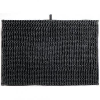MSV Alfombrilla de baño, Gris, 60x40