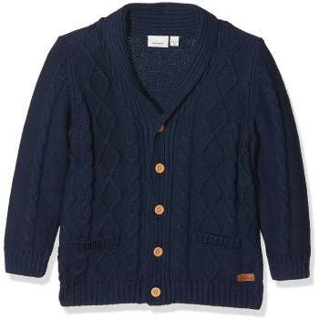 NAME IT Nitfinkal Ls Knit Card M Mini, Chaqueta Punto para Bebés