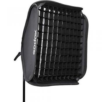 Godox Softbox 60x60 cm con Soporte Bowens S2 y Grid