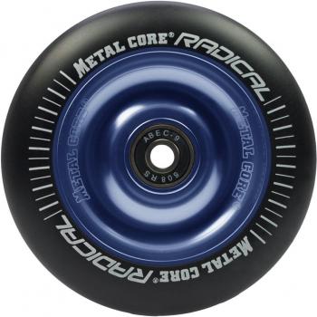 Bestial Wolf Metal Core Rueda Radical Black para Scooter Freestyle, Diámetro 110 mm