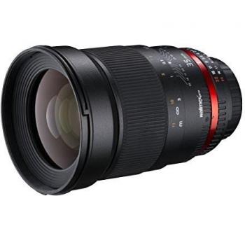 Walimex 35 mm f/1.4 LAE - Objetivo para Canon