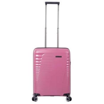 Maleta rígida de cabina Traveler S - Deco Rose - Color Rosa - Sistema expandible - Sistema TSA - Forro Poliéster - Comodidad, Practicidad y Seguridad