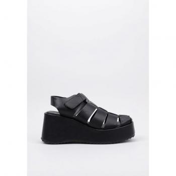 Krack Core BELITUNG Sandalia De Plataforma mujer Negro 38