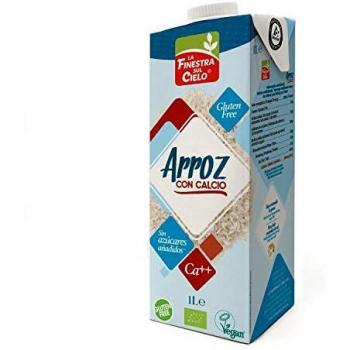 La Finestra Sul Cielo Bebida de Arroz con Calcio Bio, 1L