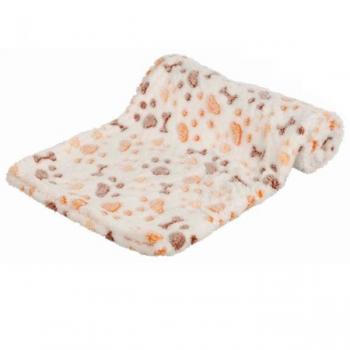 Manta Lingo 100x75cm Blanco/Beige TRX37178