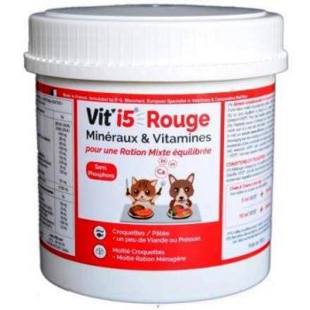 Complemento Alimenticio Vit'i5 Rouge para Perros y Gatos - 600g