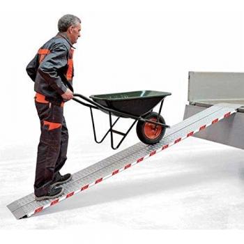 Gierre M120156 - Rampa de aluminio fija rfl200 200 x 20 cm, negro