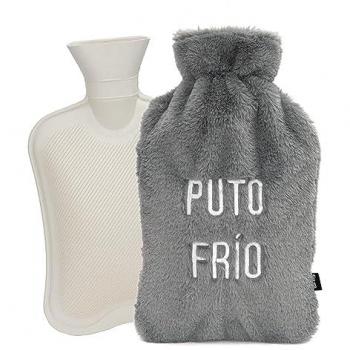 Bolsa de Agua Caliente Fisura 2L con Funda Suave - Alivio del Dolor, Lavable y Disponible en Varios Colores y Diseños
