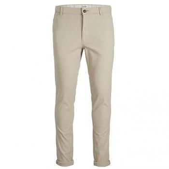 Jack & Jones Slim Fit Stretch Chino Trousers Beige 30/30