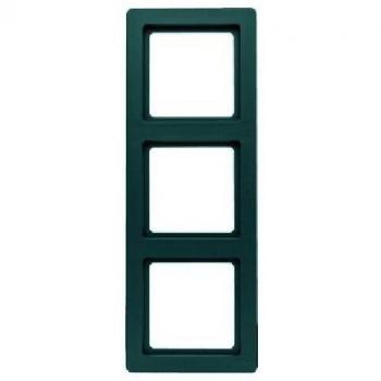 Berker Q.1 Triple Frame Anthracite Velvet 10136086