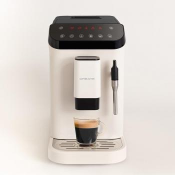 Cafetera Superautomática CREATE Thera Matic Touch - 20 Bares, Depósito de 180g, Pantalla Táctil, Función Autolimpieza y Vaporizador
