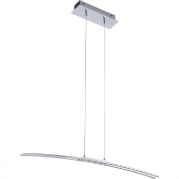 Lámpara Colgante LED Eglo Lasana Cromo 30W Luz Cálida 2500 Lúmenes
