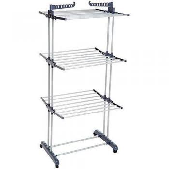 Amazon Basics – Tendedero tipo torre, para interior, con alas plegables