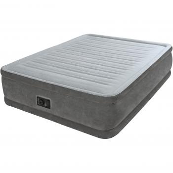 Intex 64414 - Fibertech comfortplush Colchón hinchable, 152 x 203 x 46 cm