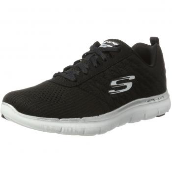 Skechers Flex Appeal 2.0 Break Free, Zapatillas de Deporte para Mujer, 39 EU, Negro
