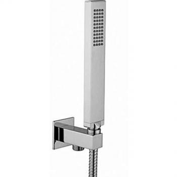 Set de Ducha Empotrado Cuadrado Cromo Paffoni