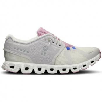 ON RUNNING Women's Cloud 5 Push Ivory Blossom Trainers, Size: 5 UK, Multicolor, Lightweight, Comfortable