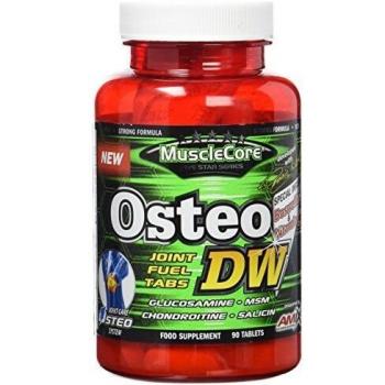 Amix - Suplemento Vitamínico - Osteo Dennis Wolf en 90 tabletas - Contribuye en el Alivio de Dolores Articulares - Mejora la Recuperación de las Articulaciones y Estimula la Producción de Colágeno