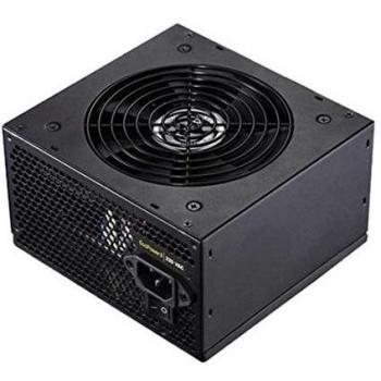 TooQ Ecopower II - Fuente de Alimentación ATX 550W con PFC Activo y Cooler Silencioso de 12cm, Color Negro