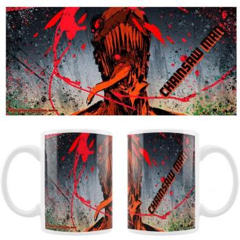 Taza Cerámica Chainsaw Man 320ml Sakami