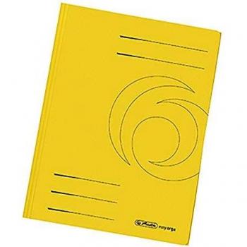 Carpeta Herlitz Easyorga A4 de Cartón Manila Amarillo