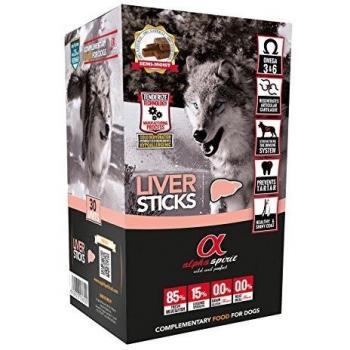 ALPHA SPIRIT Snack de Hígado para Perro - 30 Barritas