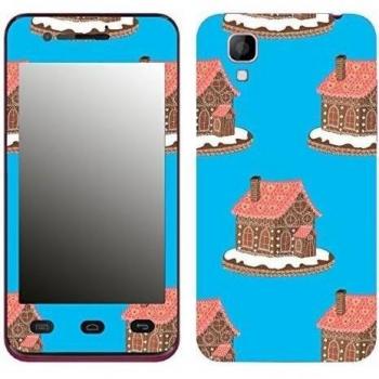 Motivos Disagu Design Skin para Wiko Sunset: Lebkuchenhaus - Blau