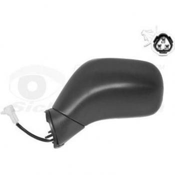 Espejo retrovisor VAN WEZEL 3701805 - Espejo lateral derecho, eléctrico, con calefacción, sin luz de señalización, para vehículos de diversas marcas y modelos