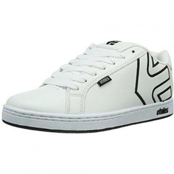 Etnies FADER 4101000203 - Zapatillas de skate de cuero para hombre, / White/White/White 103, 42 EU