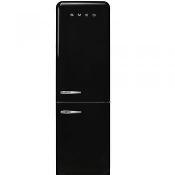 Smeg FAB32RBL5 Frigorífico Combi No Frost Clase D 196.8cm Negro Bisagra Derecha Estilo Retro Años 50 Envío Gratis