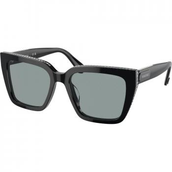 Swarovski SK6013 1010/1 Women’s Sunglasses Black Size 54