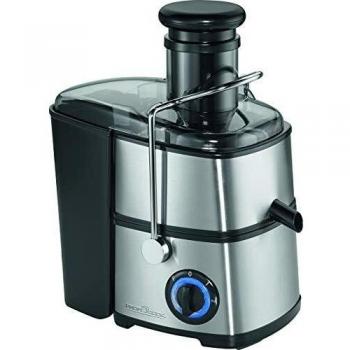 ProfiCook PC-Ae 1069 Licuadora semiprofesional, 2 velocidades + Turbo, Orificio Extragrande, 800 W, 1.6 litros, Acero Inoxidable, Negro y Gris