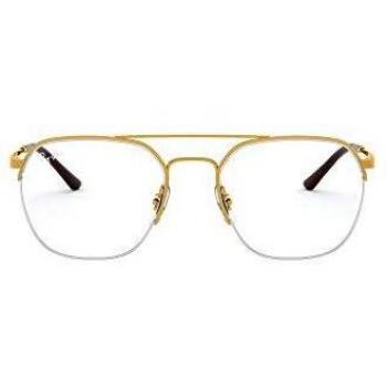 Ray-Ban RX6444 2500 - Gafas Graduadas para Hombre Doradas