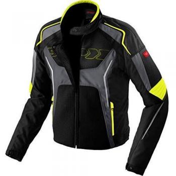 Chaqueta Spidi T211 Tronik Net 486 negro/amarillo 3XL