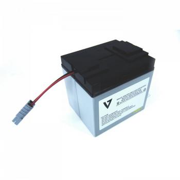 V7 Batería para SAI RBC7-V7-1E Negro Alta Durabilidad, batería de reemplazo APC RBC7, alta durabilidad