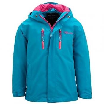 Trollkids Chaleco Impermeable para Niños Sognefjord, Color Turquesa Talla 3 años