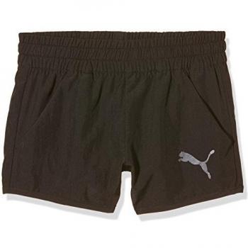 Puma Active Dry ESS Woven G – Pantalón Corto para niño, otoño/Invierno, Infantil, Color Negro, tamaño 128
