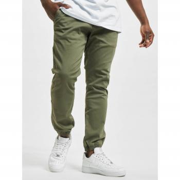 Pantalón Reell verde militar estilo jogger