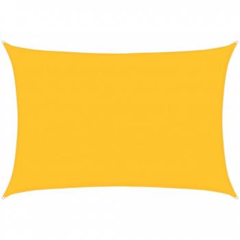 Parasol Rectangular Amarillo 160g/m² 4x6 m HDPE