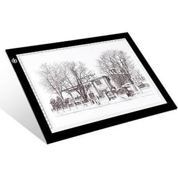 A4 Tracing Light Box - LitEnergy 9x12 Pulgadas Light Pad Ultra-delgado Sólo 5mm USB Power Mesa de Luz para Artistas, Dibujo, Dibujo, Animación