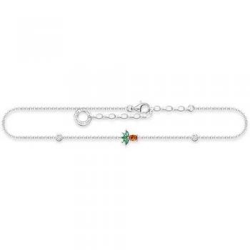 Thomas Sabo Women's Anklet Pineapple - Silver - Size 27 cm