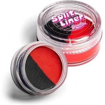Glisten Cosmetics Roulette Red & Black Split Liner Eyeliner Small - 3g
