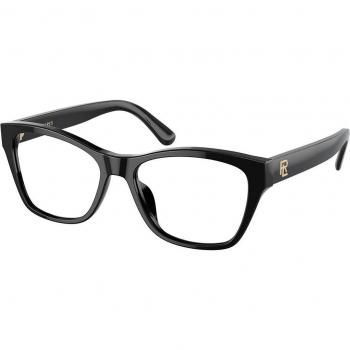 Ralph Lauren RL6230U 5001 Women’s Eyeglasses Black Size 53 (Frame Only) - Blue Light Block Available