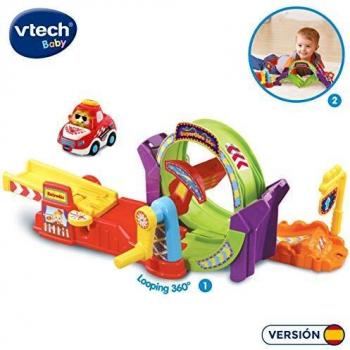 VTech- TTB Supergiro 360º Pistas Coches looping tut bólidos