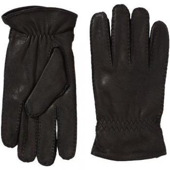 fraenklis Handschuhe Lederhandschuhe Hirsch - Guantes, color negro, talla 10