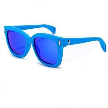 Italia Independent Unisex Blue Sunglasses 0011-027-000, 56mm
