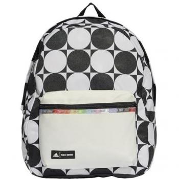 Mochila adidas BPK Pride RM 22L blanca y negra, multicolor/off white/black, unisex adulto